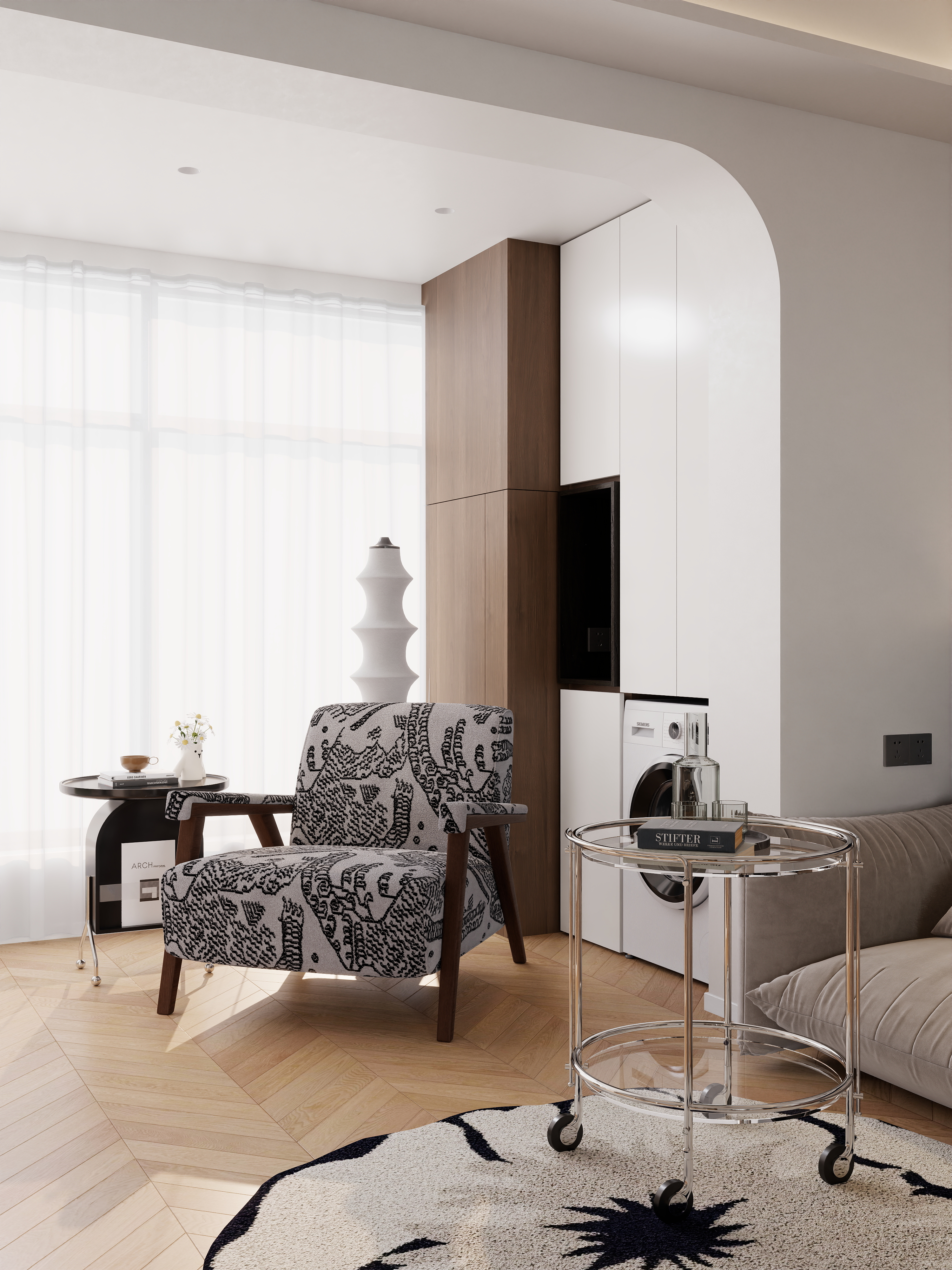 兿創-【状元府】混搭精致小户型-装修设计方案