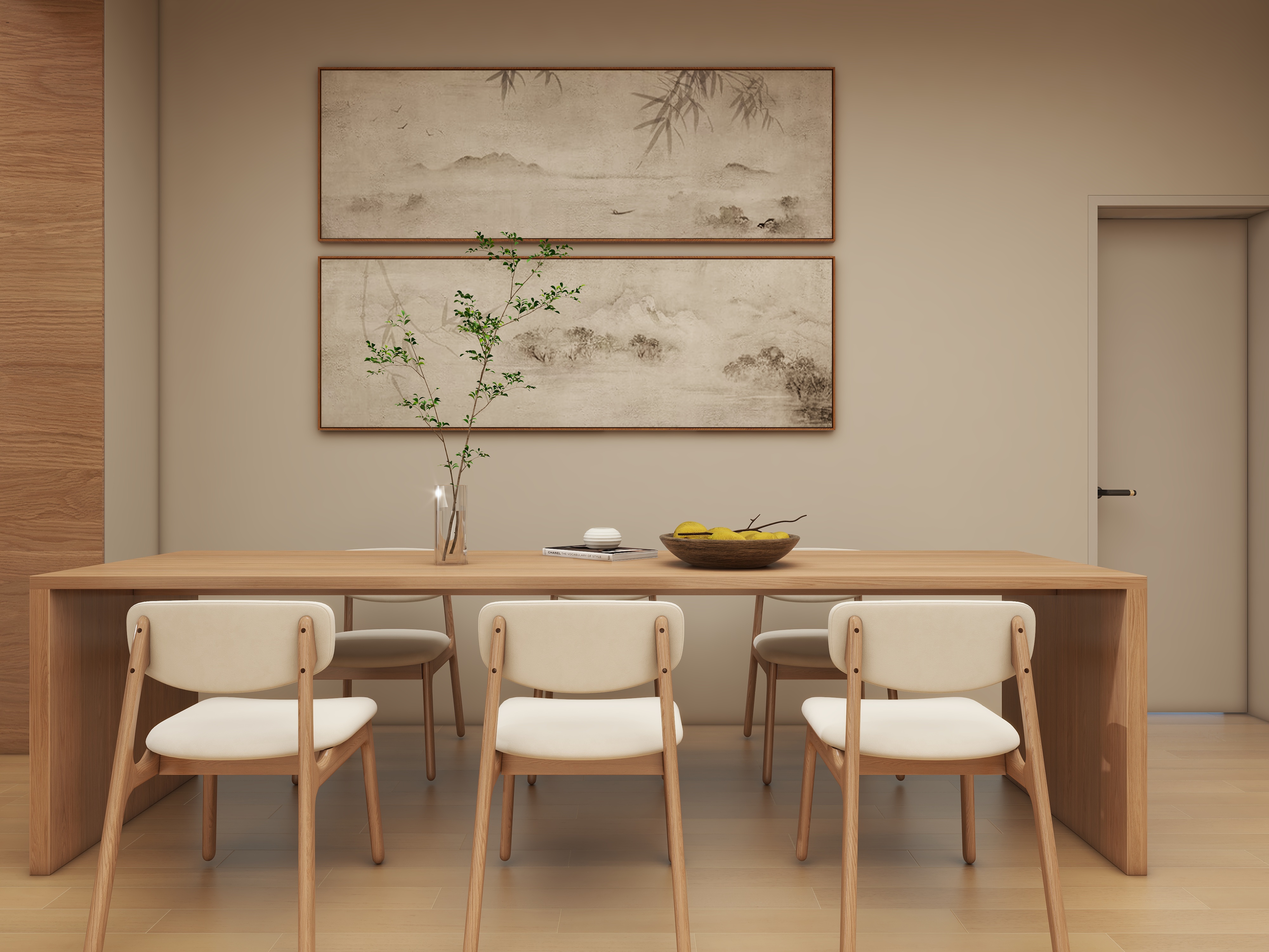 壹诺设计工作室-地产中介装修效果图