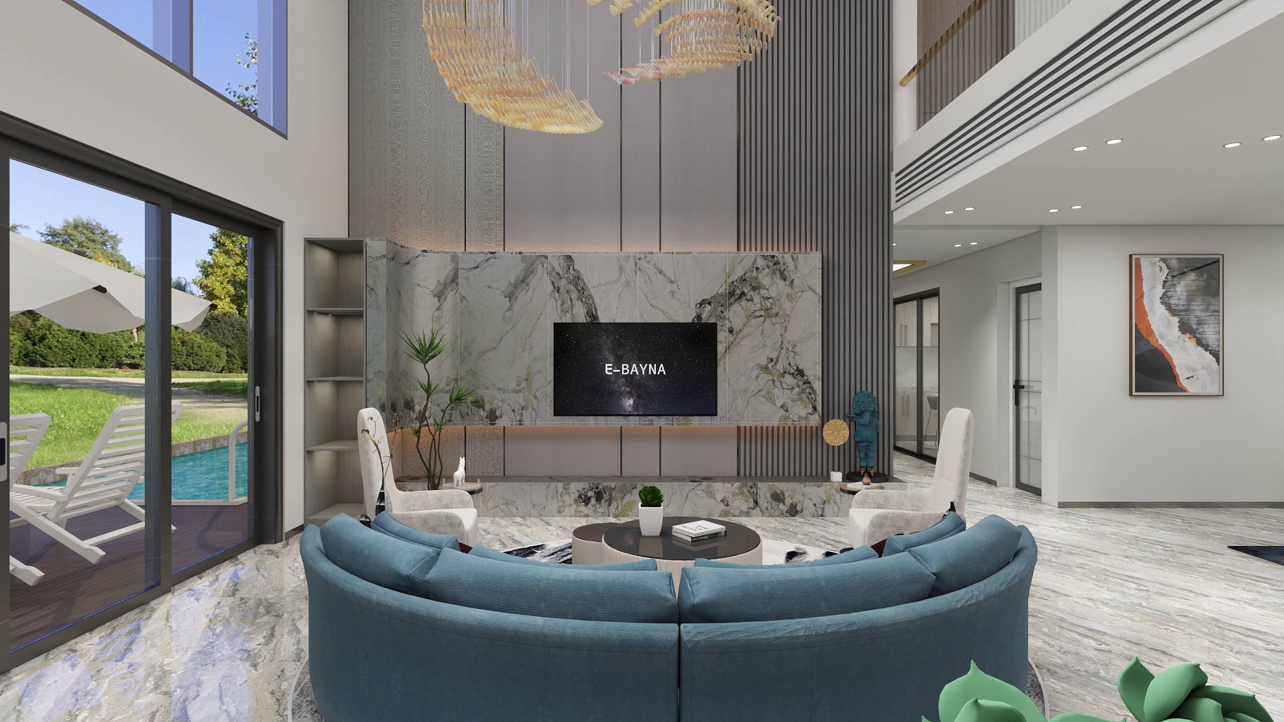 艺灵006-鸿州江山别墅意式轻奢-原创-装修设计方案