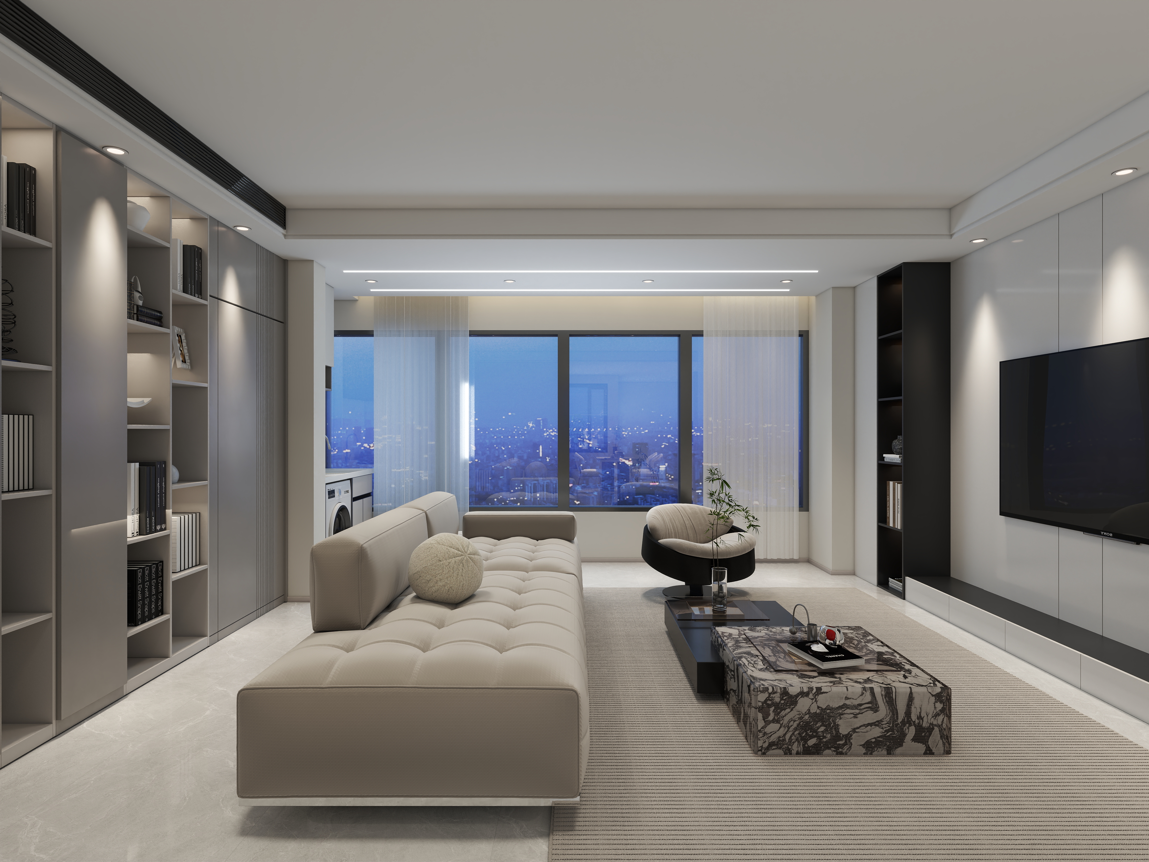 精品设计师zhh-现代风格115 平方3室-装修设计方案