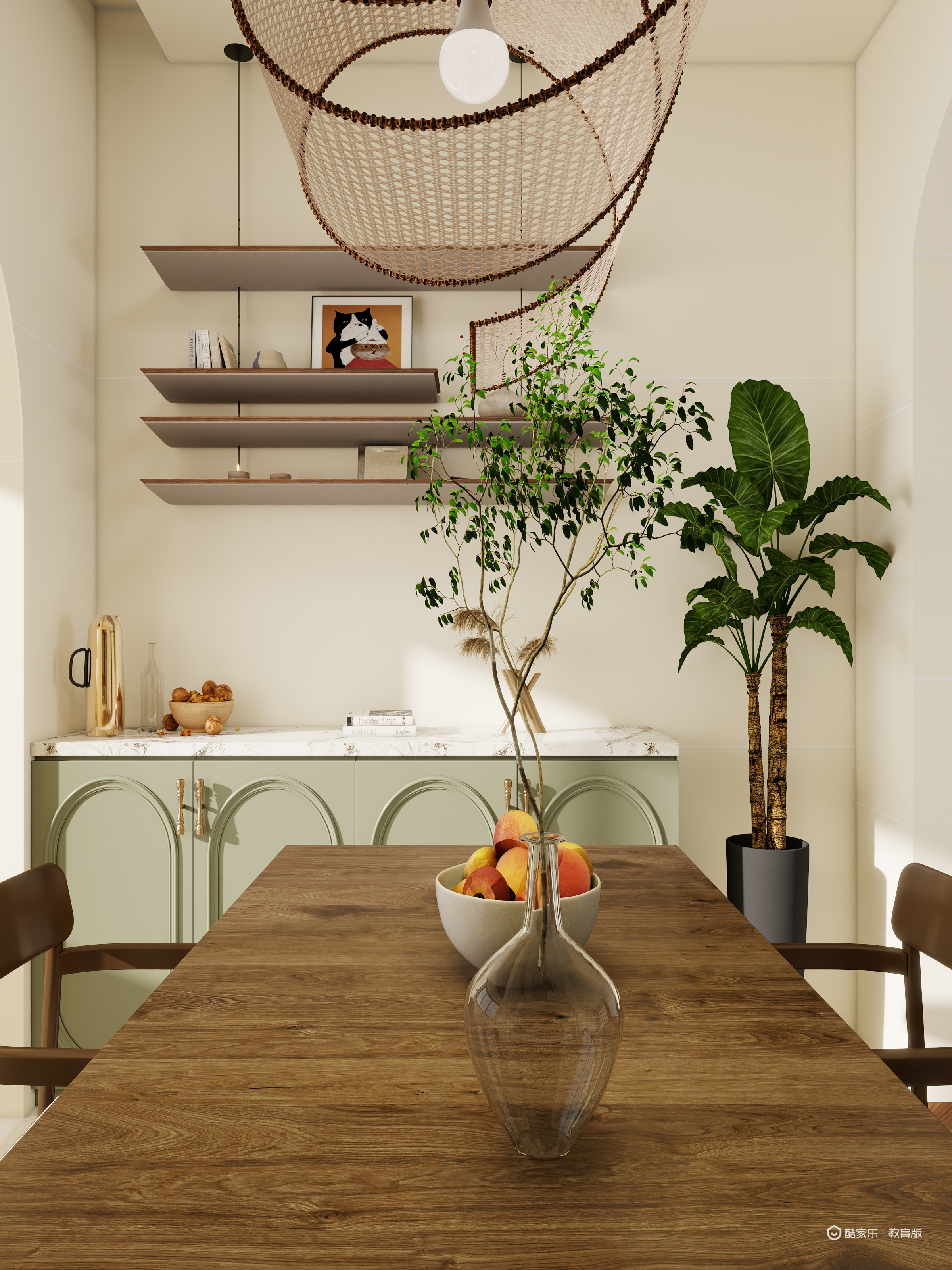 翁雨馨-114㎡3室装修效果图