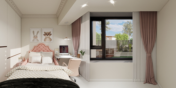 洛辰装饰设计师骆秋-邦泰锦宸-装修设计方案