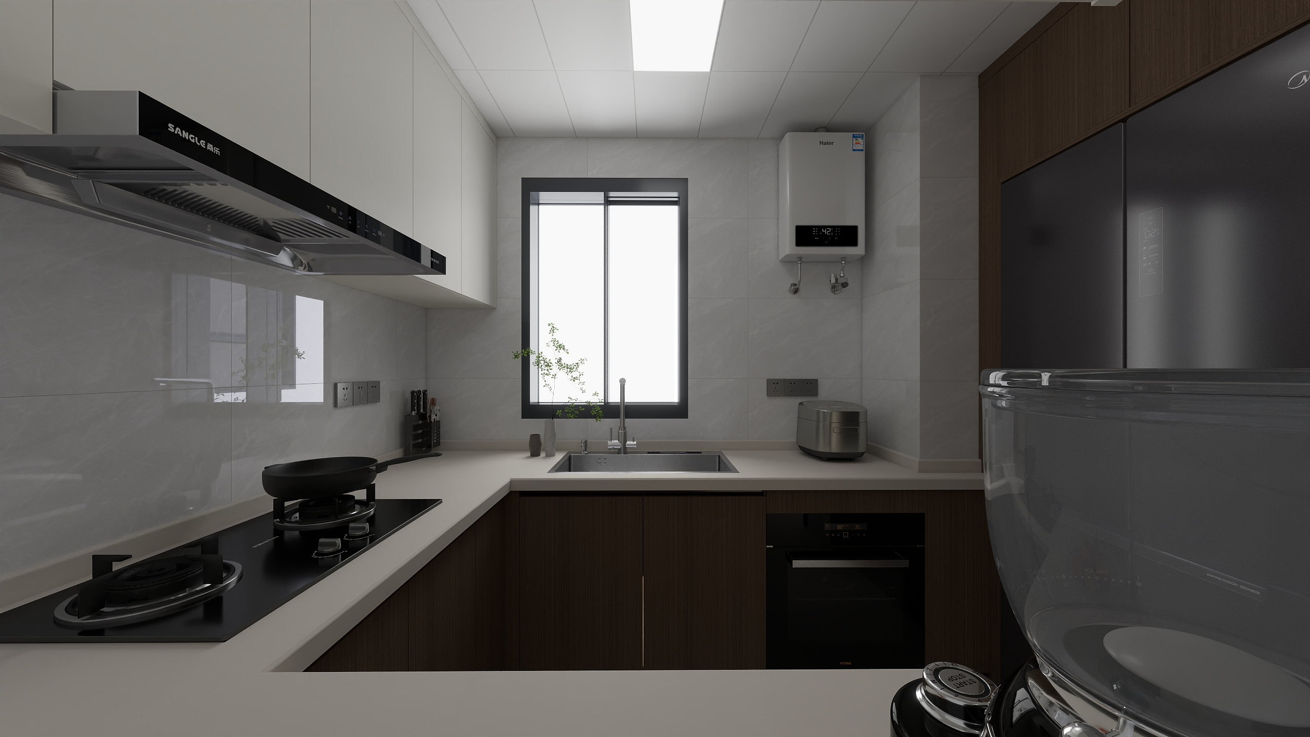 三翼鸟全案设计-德江麒龙公园里114㎡3室装修效果图