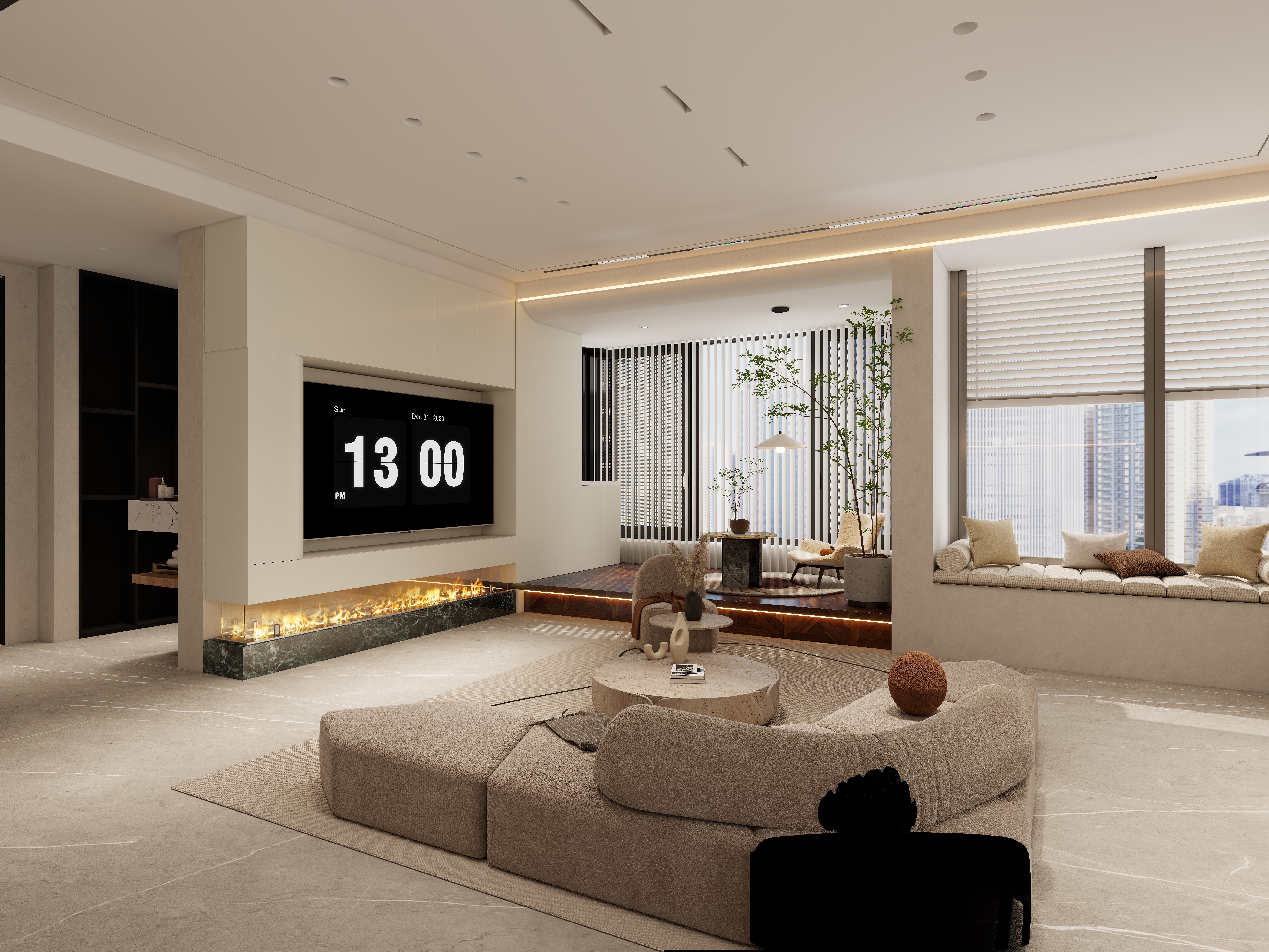 设计师jPYj-123㎡2室-装修设计方案