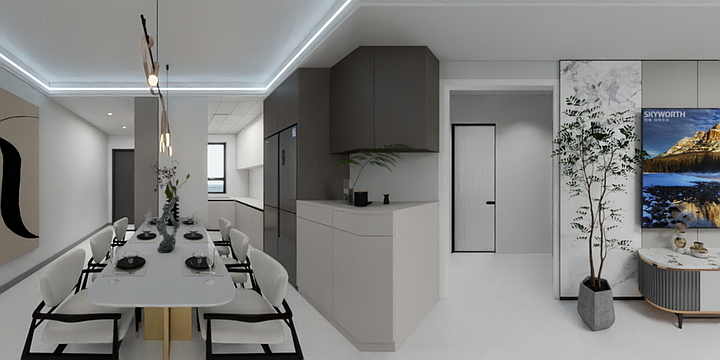 刘学刚WOja-璞月风华96平方案-副本-装修设计方案