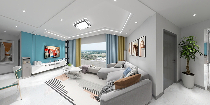 品蒄全屋整装-江河星诚5-801-装修设计方案