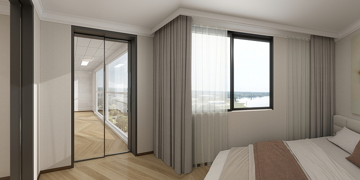 窝新居万剑龙-西亚大厦-装修设计方案