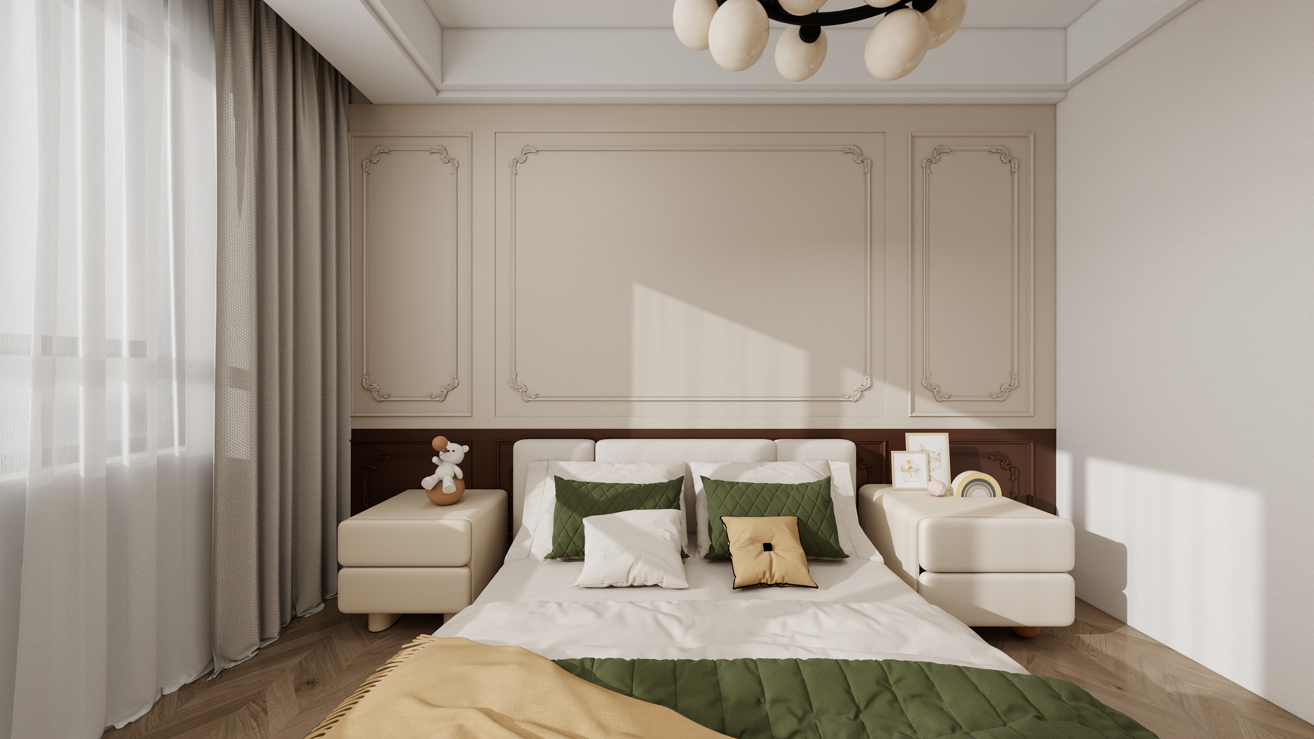 里里@-法式卧室-装修设计方案