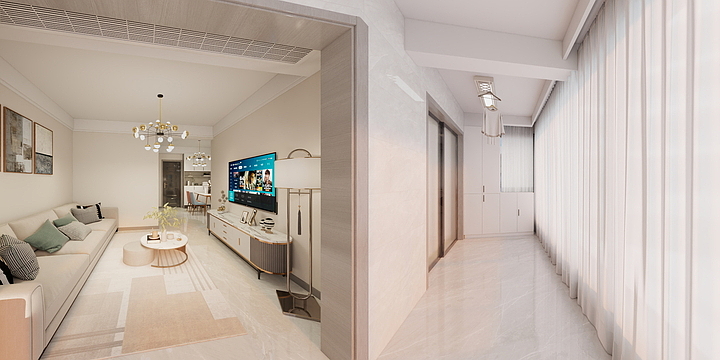 怕冷的苹果-长龙中央公园一栋二单元1505室1-装修设计方案