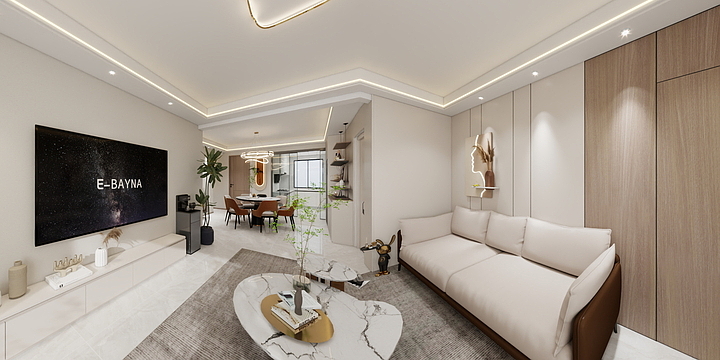 设计师徐芳-保亿10-2-1502-装修设计方案