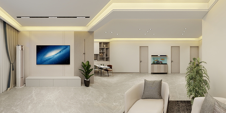 华恒设计-沂河社区28-2-1501-装修设计方案