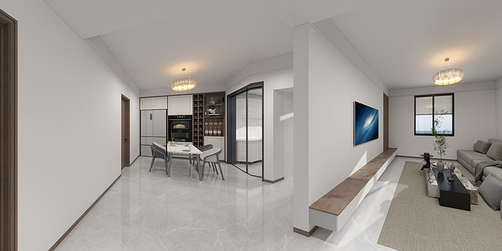 窝新居万剑龙-795小区刘燕-装修设计方案