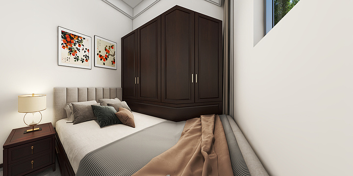 DM设计-王大敏-翟王于后村-三木荼白-装修设计方案