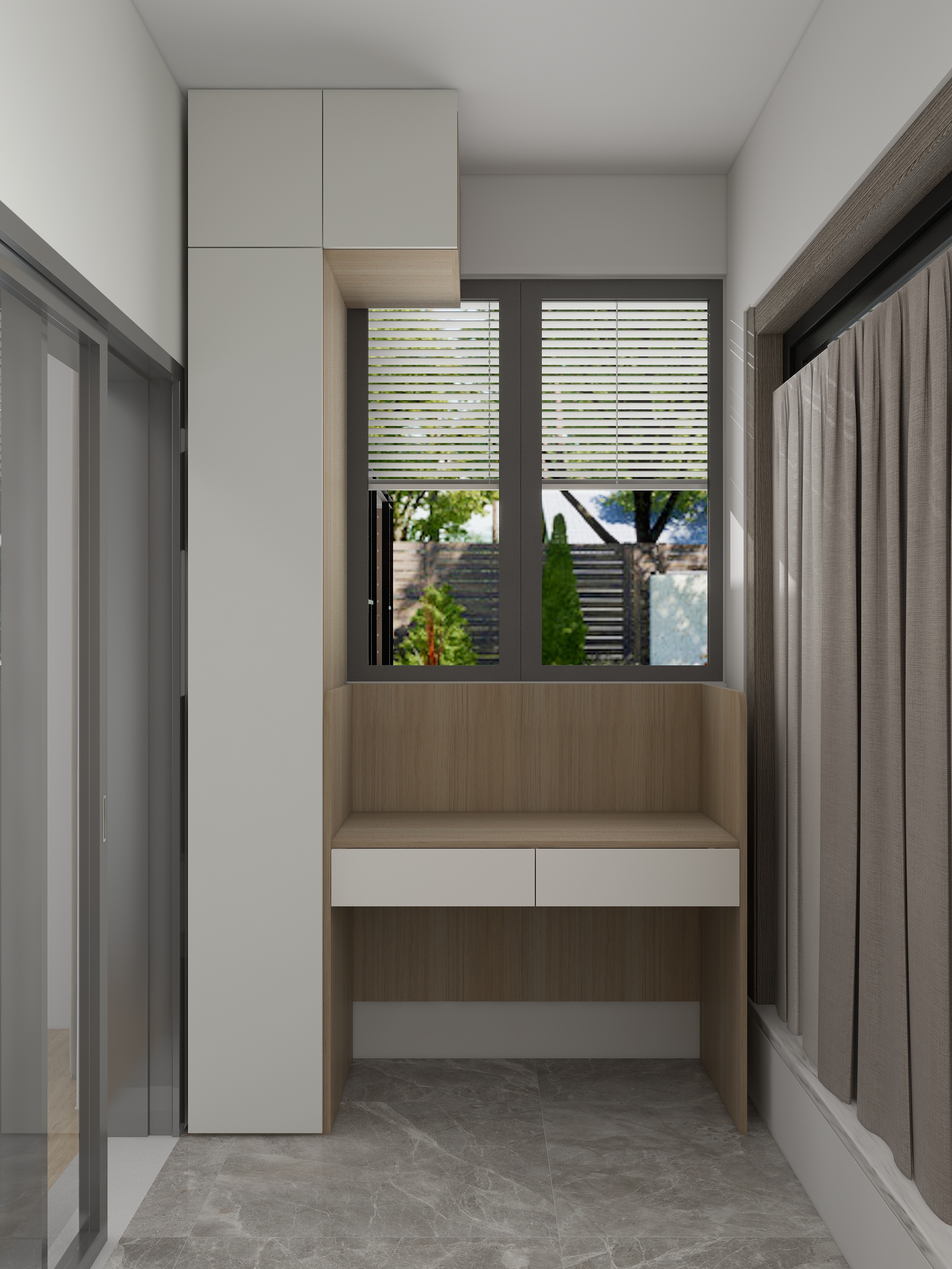 三川飘来的云-万科公园城市4期2403-装修设计方案