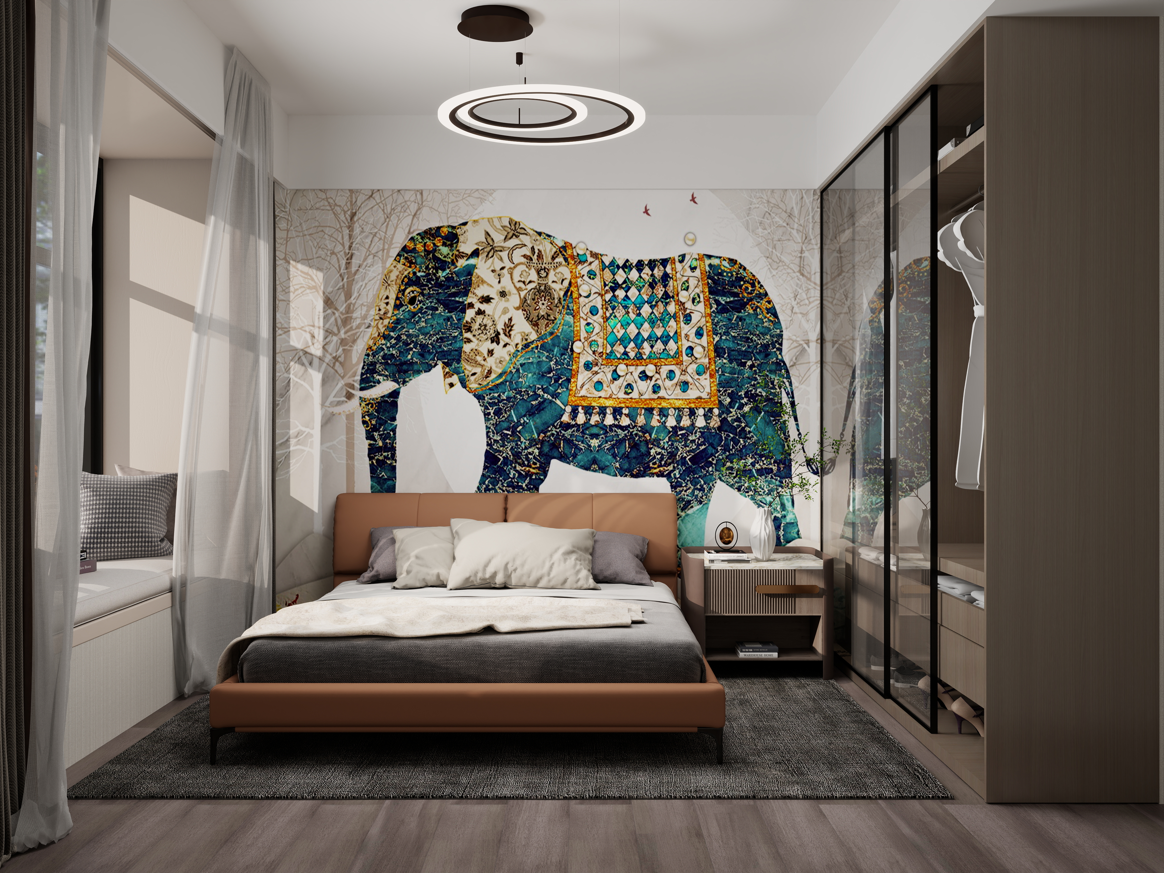 宋佐-中德英伦联邦116㎡3室-装修设计方案