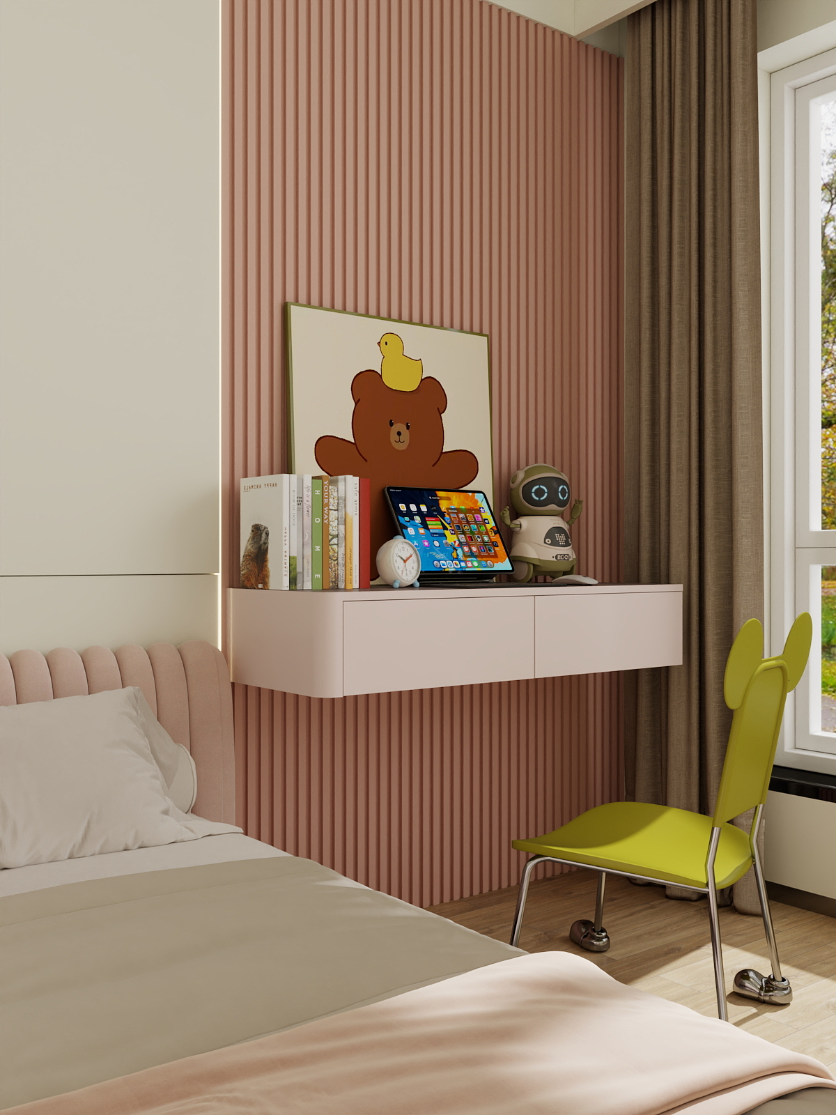 A周素人设计-70平的快乐之家装修效果图