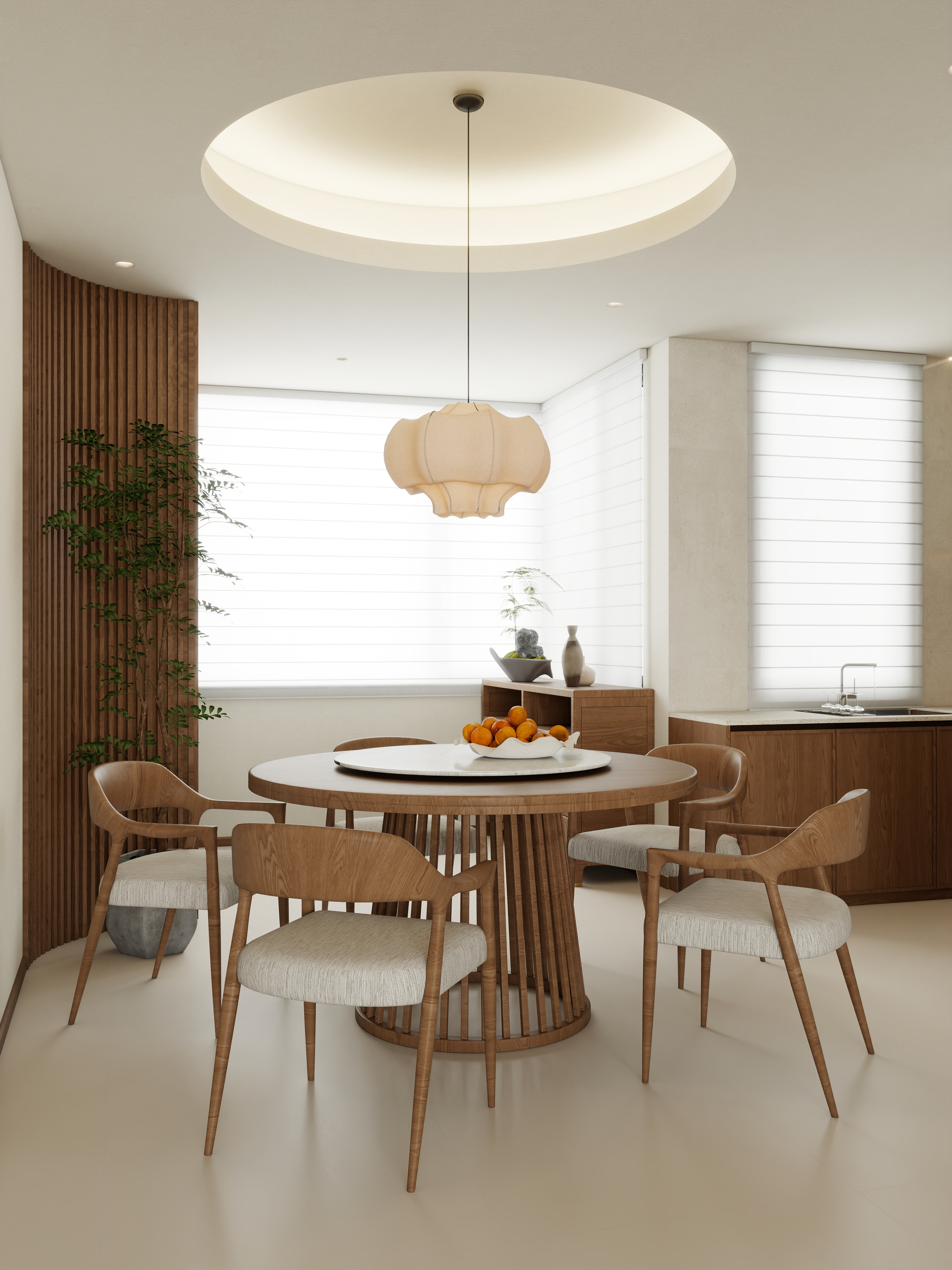 有点设计事务所-翘楚棠134㎡装修效果图