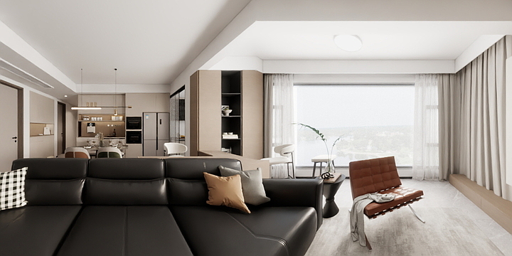 资深设计师斌哥-金富湘江悦城-装修设计方案