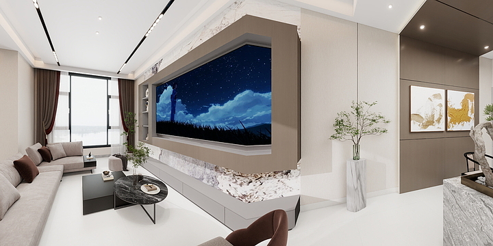 盟鼎新材料有限公司小暖-横蒋村-装修设计方案