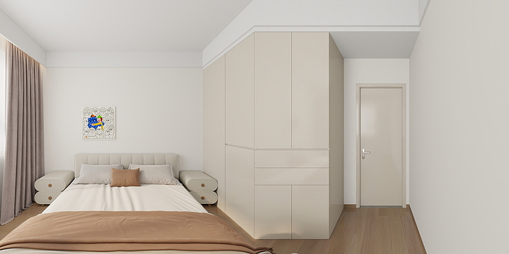 彭芳-乾源国际广场6-2808-装修设计方案