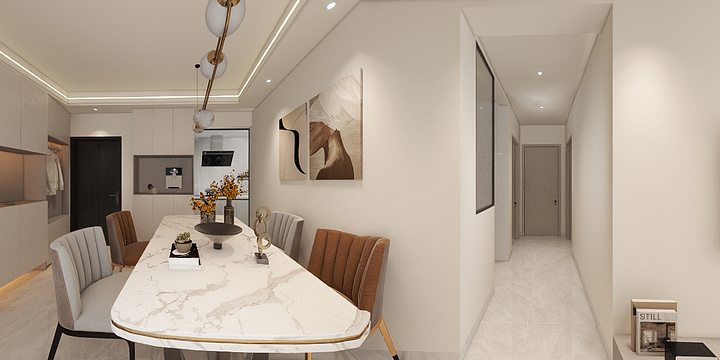 设计小卜-百利名苑1-1-1405效果图-装修设计方案