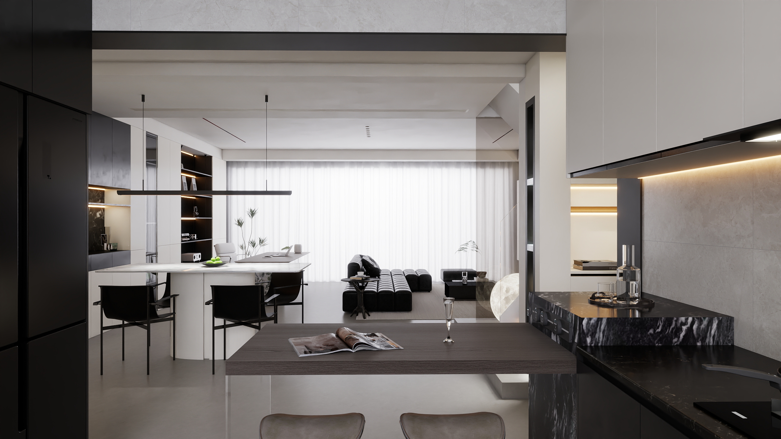 小蜗捞师-中交凤鸣东方118㎡-装修设计方案