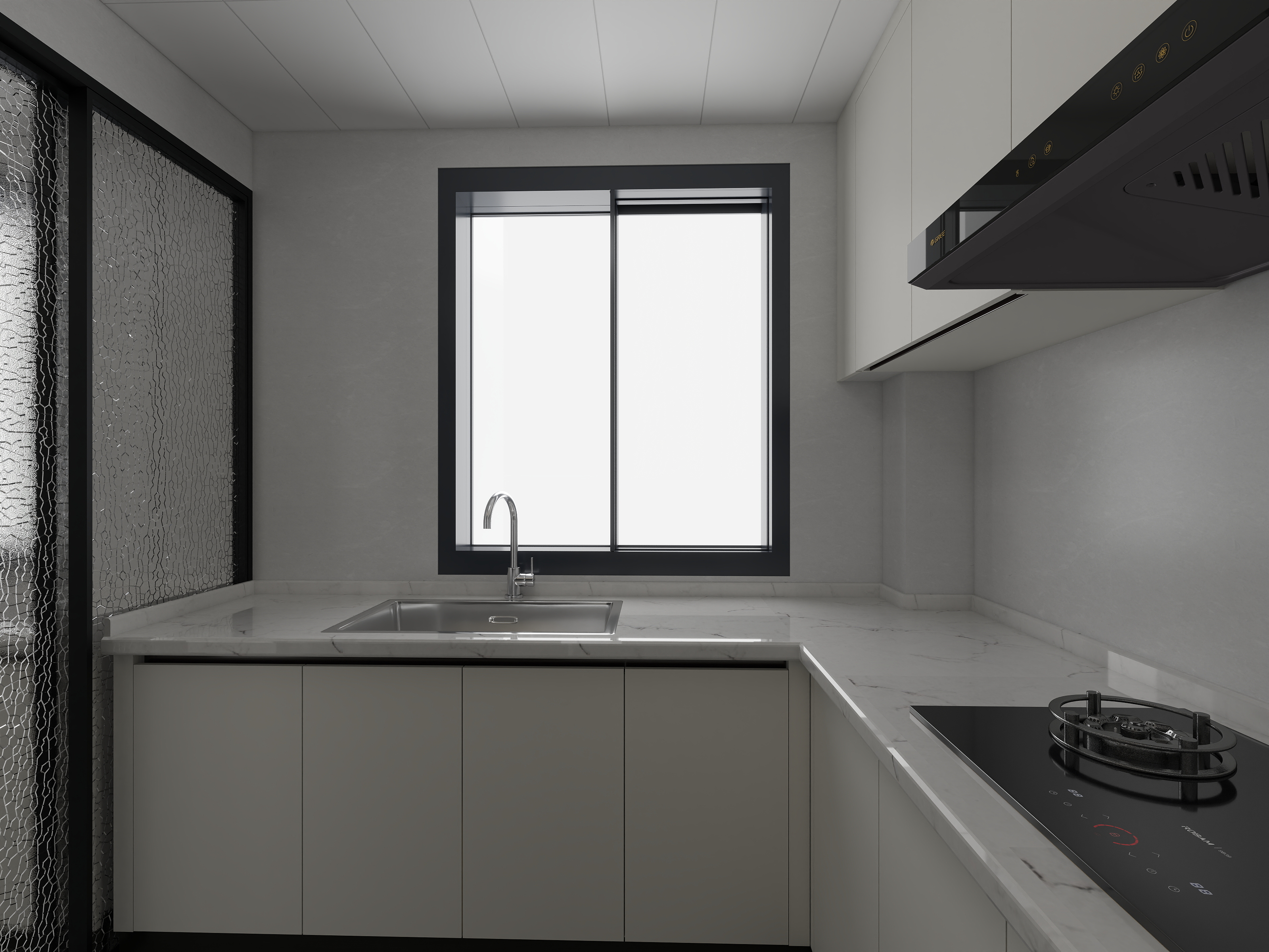 三翼鸟全案设计-沁园春商住楼138㎡4室装修效果图