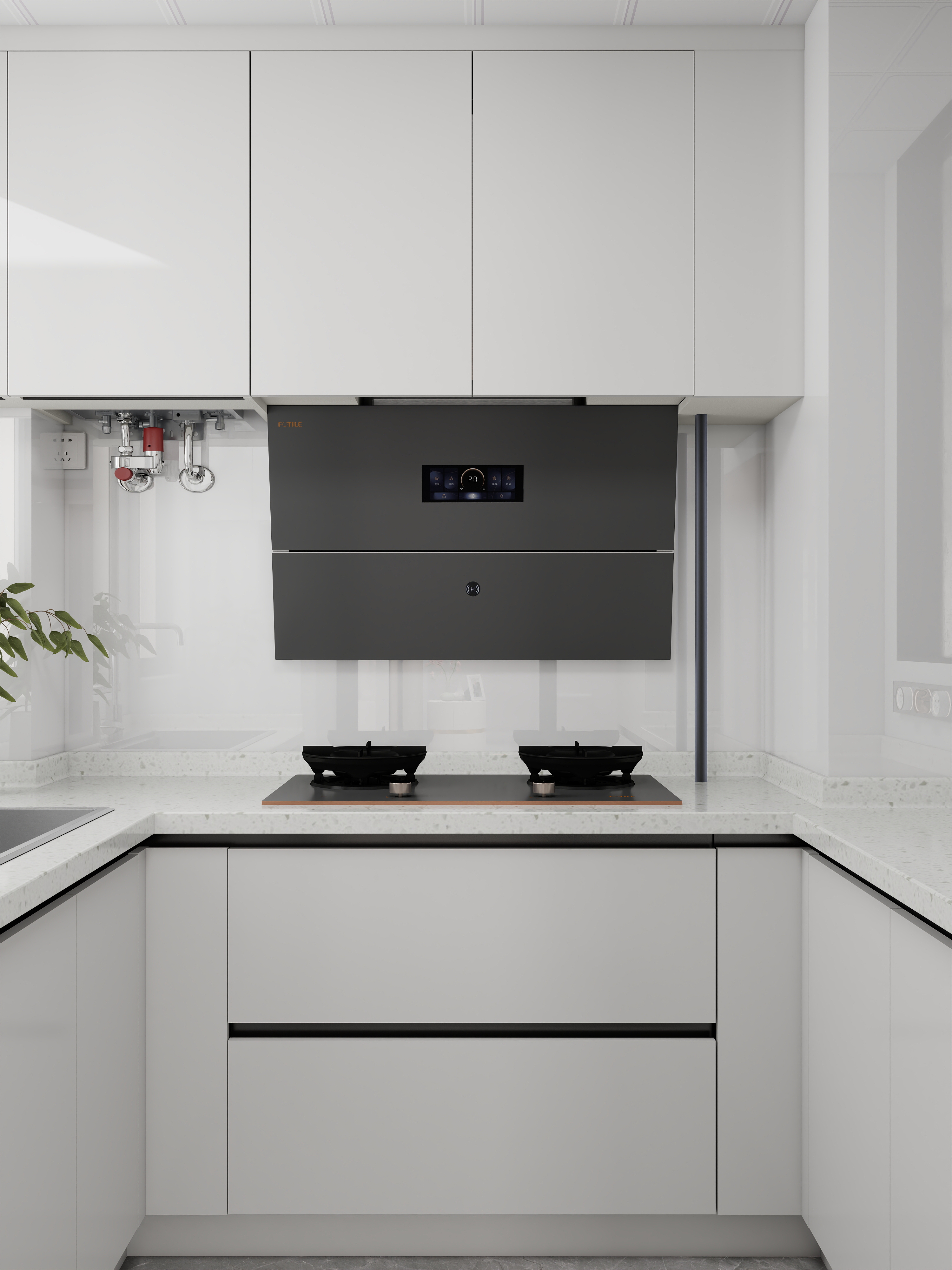 苏北-蚌埠-宿州市光彩大市场方太体验店-刘婉茹-汴河小镇4期8栋1-装修设计方案