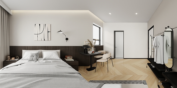 -z---90平公寓改造-装修设计方案