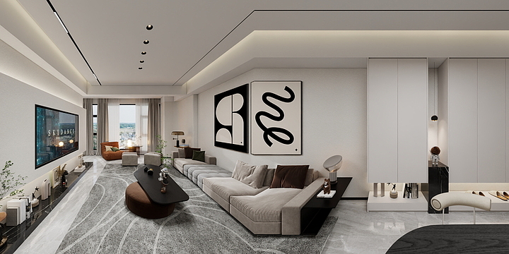 SANHEYUAN设计工作室-麒龙.龙玺-装修设计方案