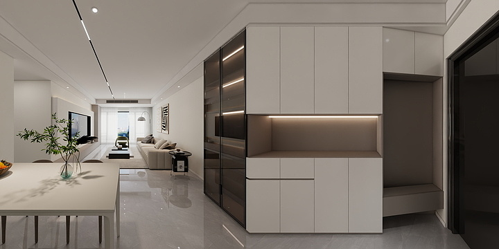 莫闹先森-圣名国际户型101-装修设计方案