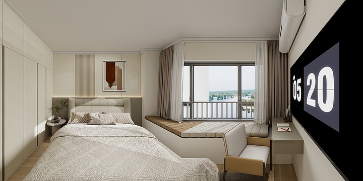 诗尼曼--设计师龚晓-中山108君悦府7-1301凌总方案4-装修设计方案