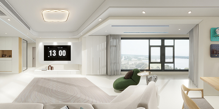 内江设计张华-星月江畔-装修设计方案