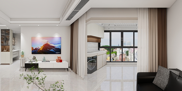 博强装饰设计-瞿锐-北城新境7-2105-装修设计方案