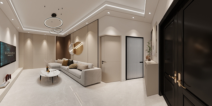 東嵊装饰设计-敲钟凹-装修设计方案