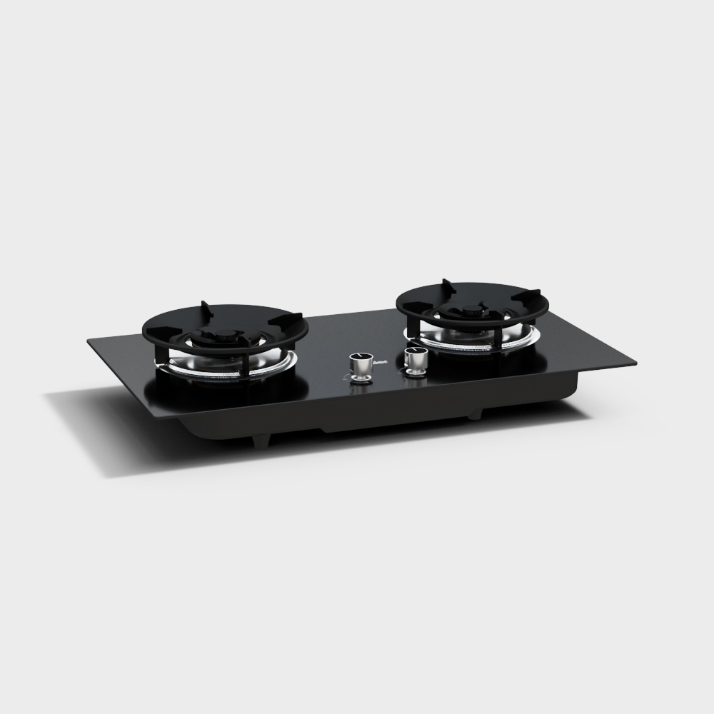 海尔燃气灶JZT-QG31(12T)3D模型