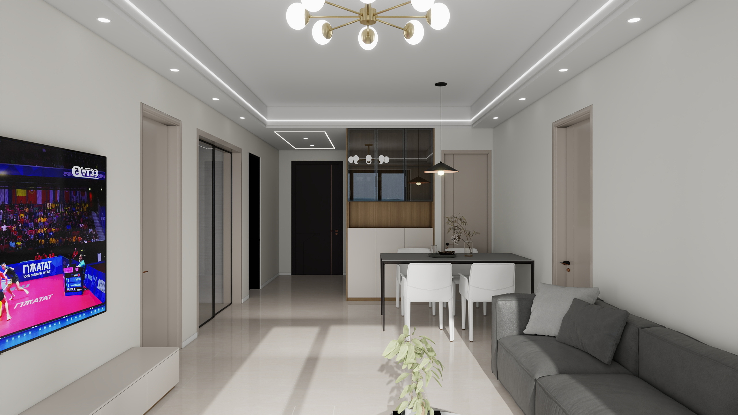 千百客设计-磨店三期80Y-装修设计方案