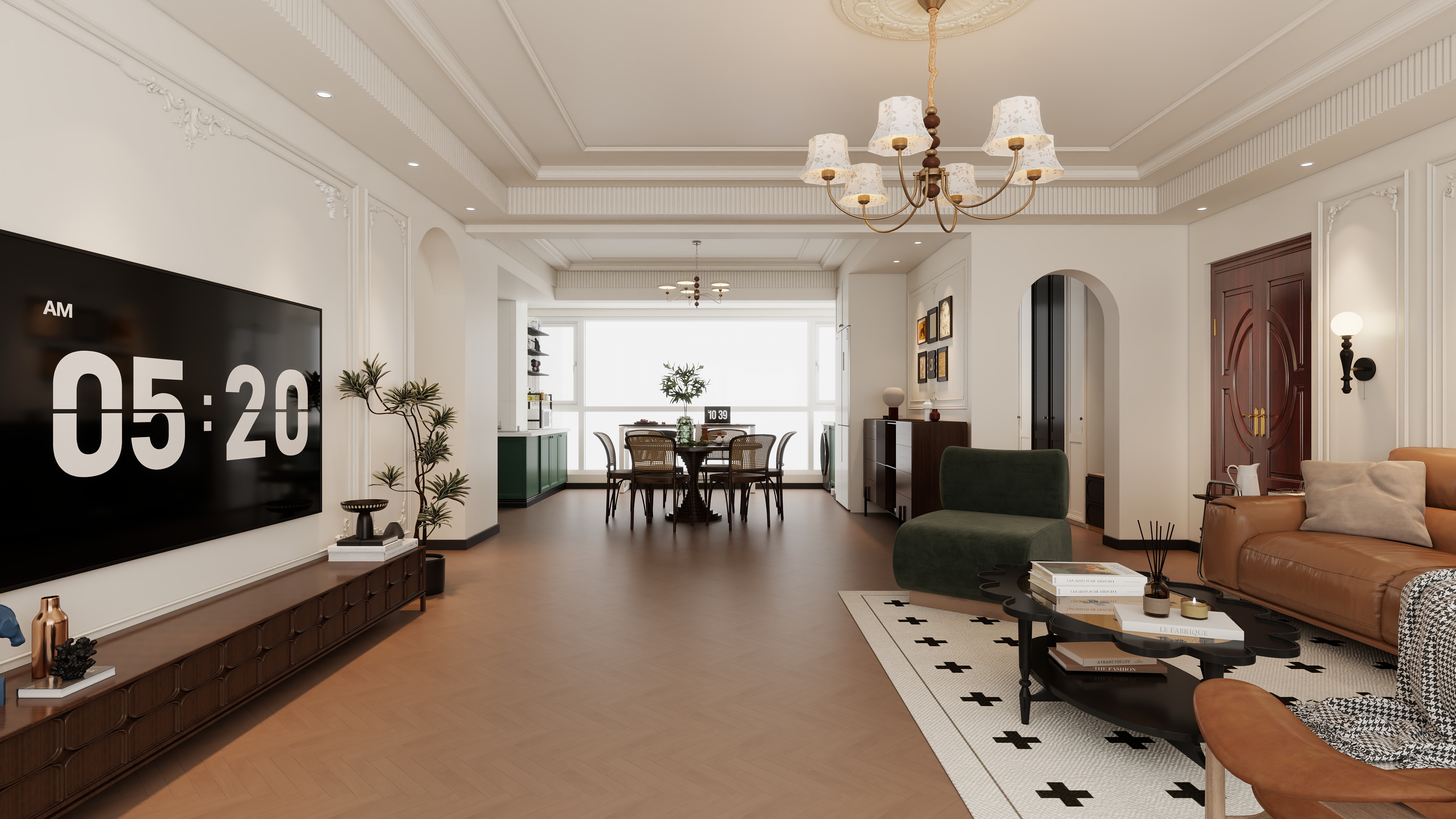 李道福-法式复古风装修效果图