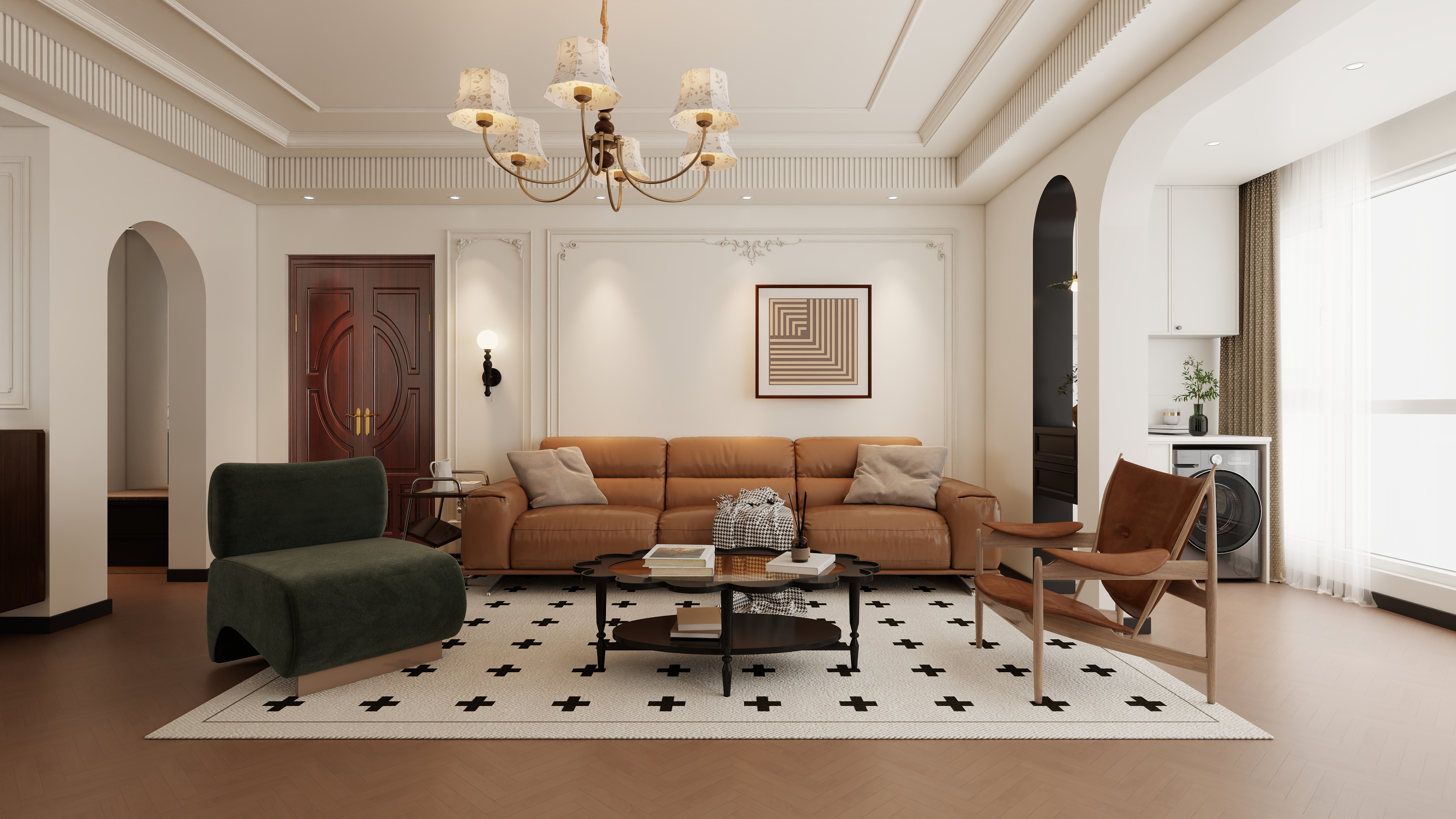 李道福-法式复古风装修效果图