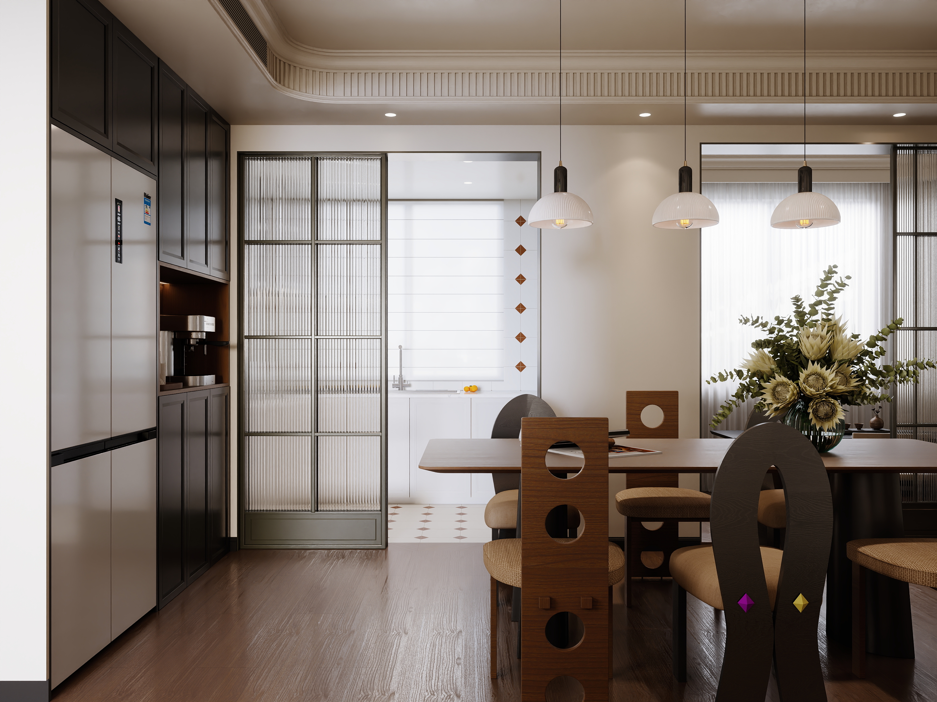 王苏媚111-美丽景湾混搭116㎡1室-装修设计方案