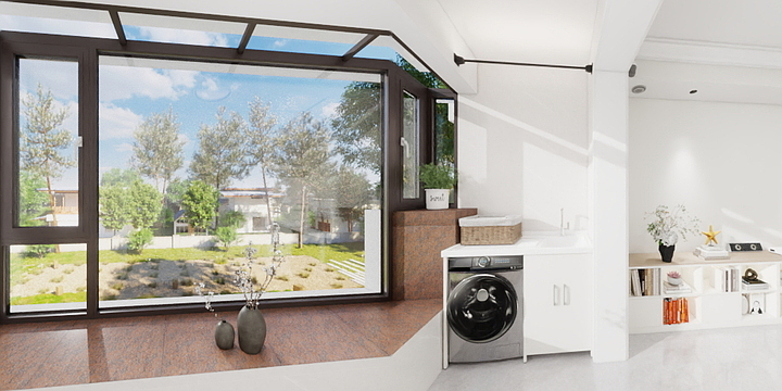 wugao-玉麦路三维效果图-装修设计方案