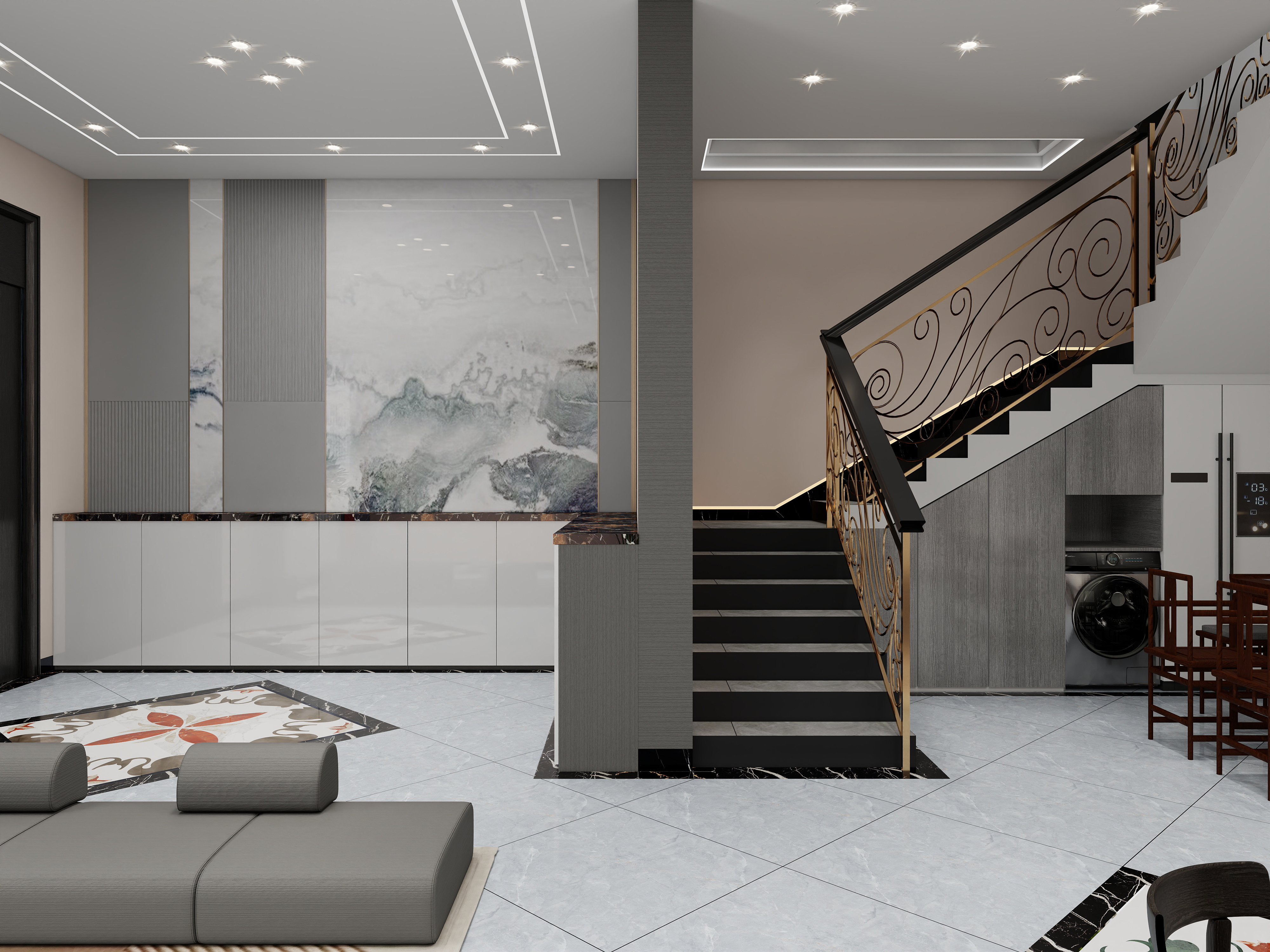 御旺家-王明生-云顶山庄平层-装修设计方案