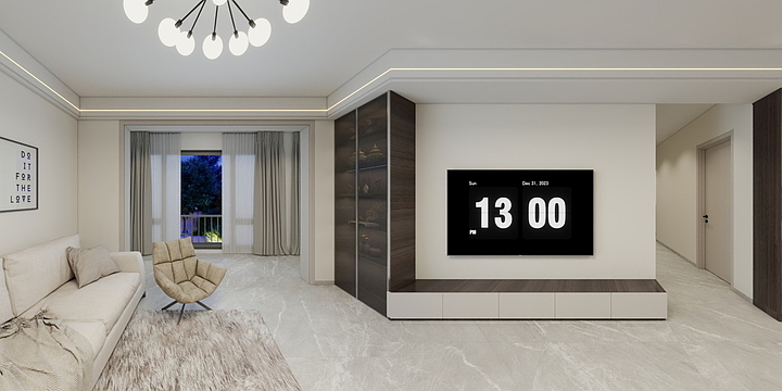 设计娄工-滨江首府戴总家-装修设计方案