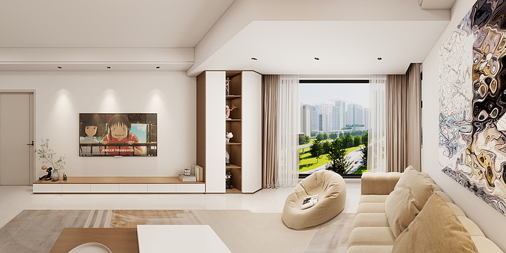 蓝图丨设计-文博苑7栋1单元503-装修设计方案