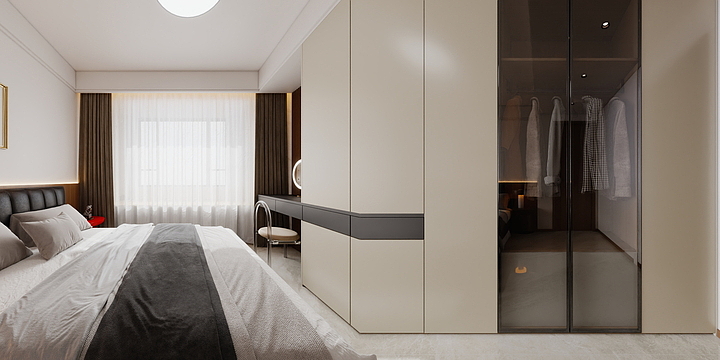 吴东平-玖华台-意式风格-装修设计方案