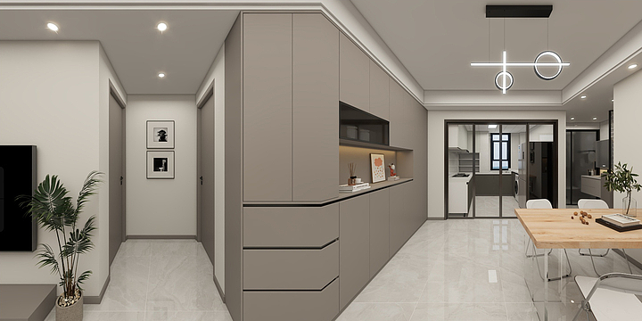 亚瑟015-城东新苑暖色-装修设计方案