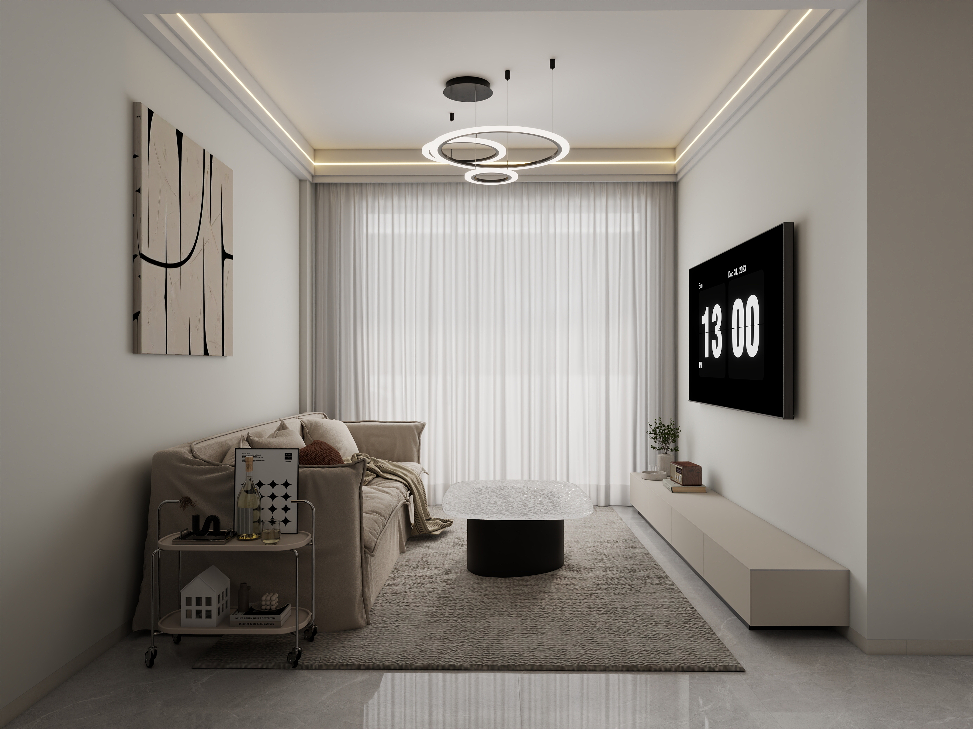 正方設計-现代简约-物语-装修设计方案