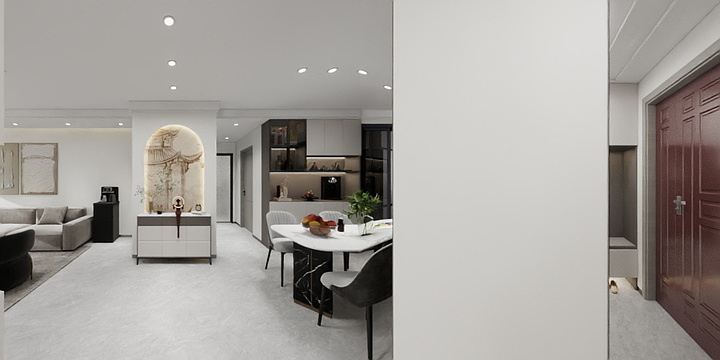 正海装饰李双-康泽东苑12#1702  -装修设计方案