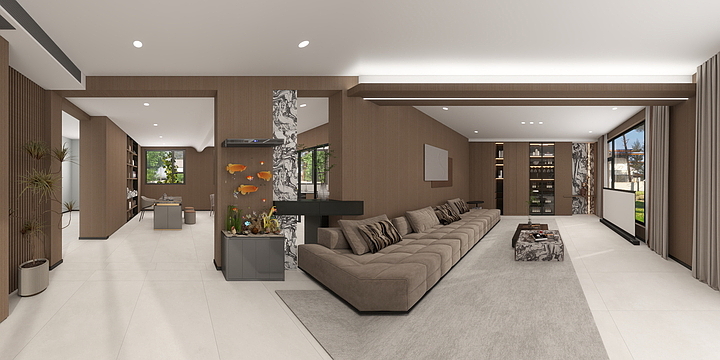 Anju设计-意式风格案例-装修设计方案