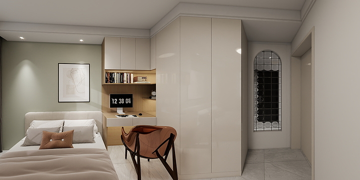 设计师杨智慧-金谷府9-1-701-装修设计方案